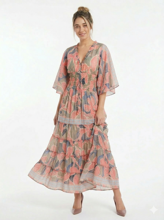 VESTIDO DE VERANO "LUZ DEL MAR"