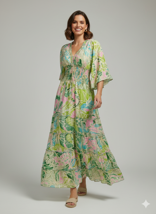 VESTIDO LARGO BOHEMIO FRESCURA