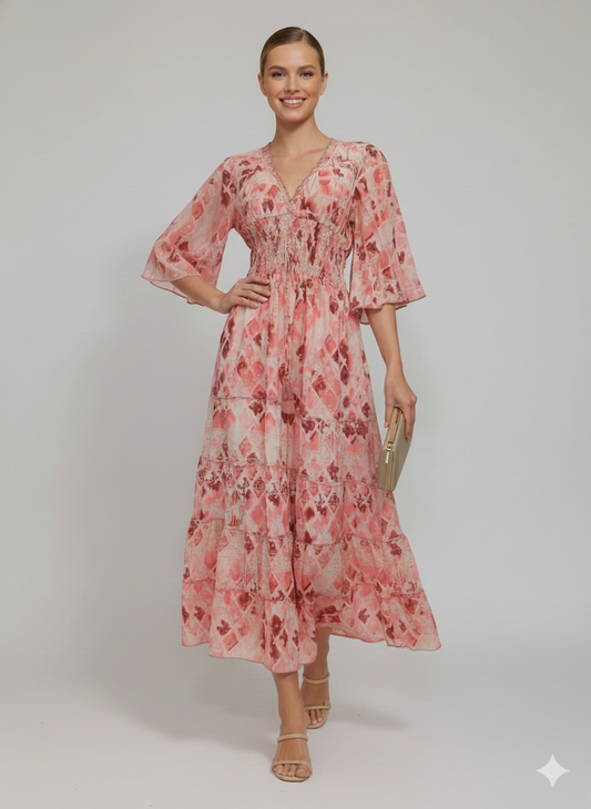 VESTIDO LARGO BOHO "UN NUEVO DIA"