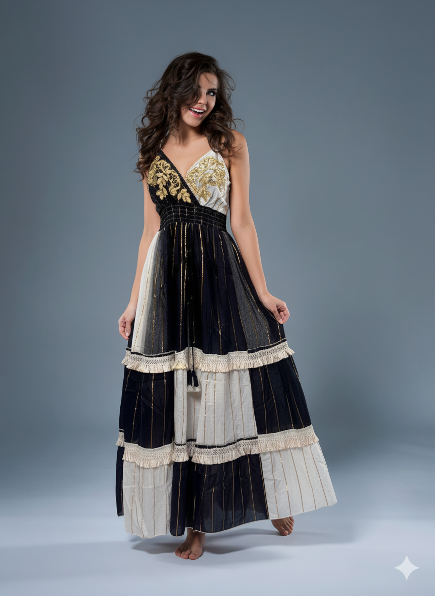 VESTIDO LARGO " NUEVO DIA"