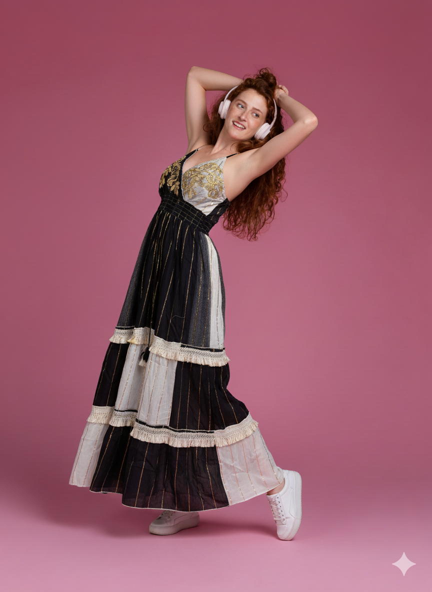 VESTIDO LARGO " NUEVO DIA"