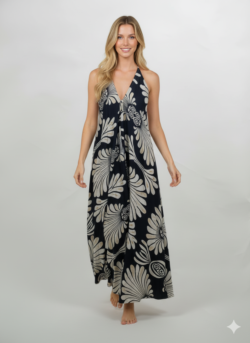 VESTIDO BOHEMIO "SOL & ARENA