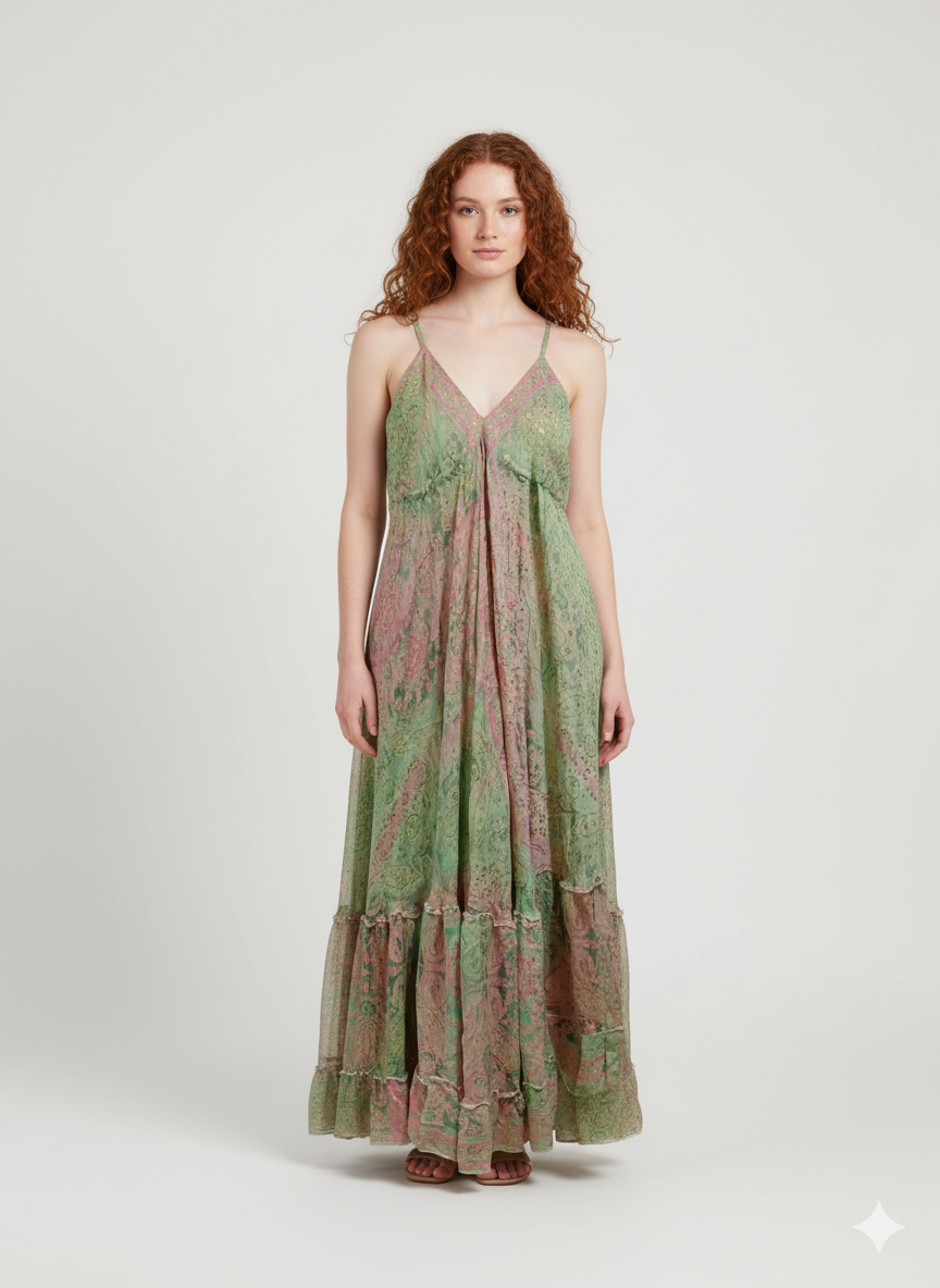 VESTIDO BOHEMIO "SUPER FRESH"