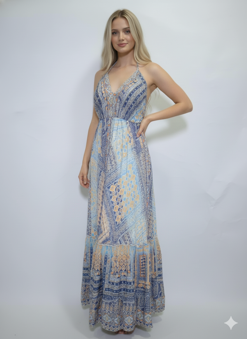 VESTIDO VERANO "CORAL DREAM"