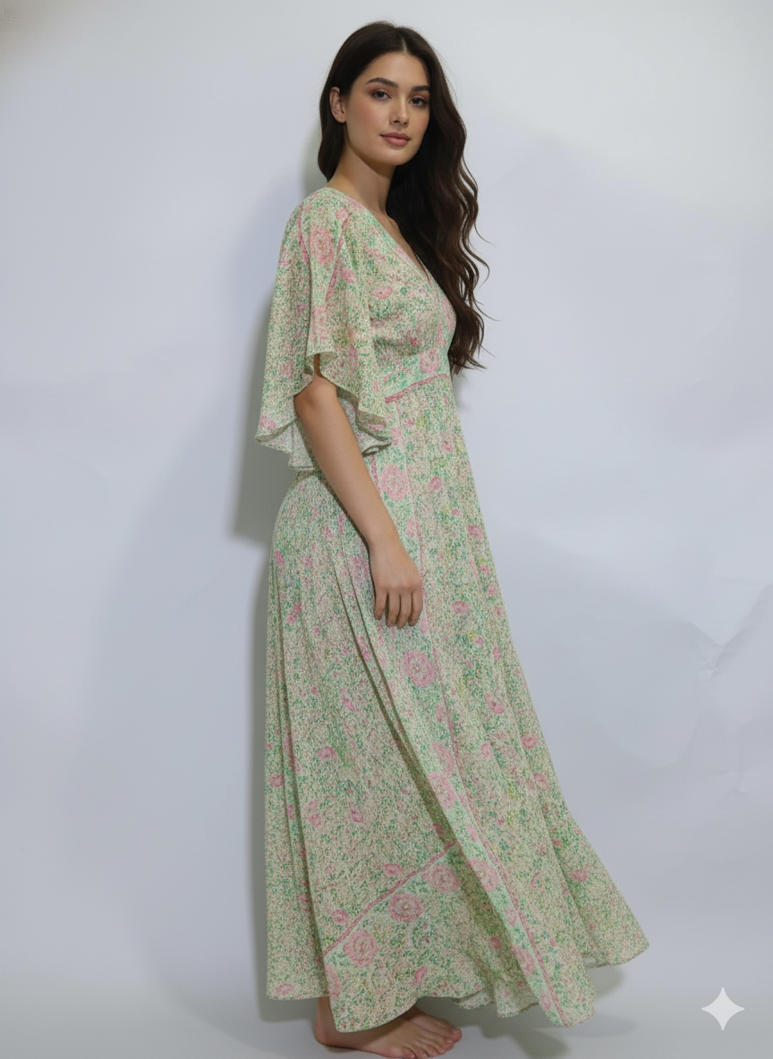 VESTIDO BOHEMIO "AROMA DE COCO"